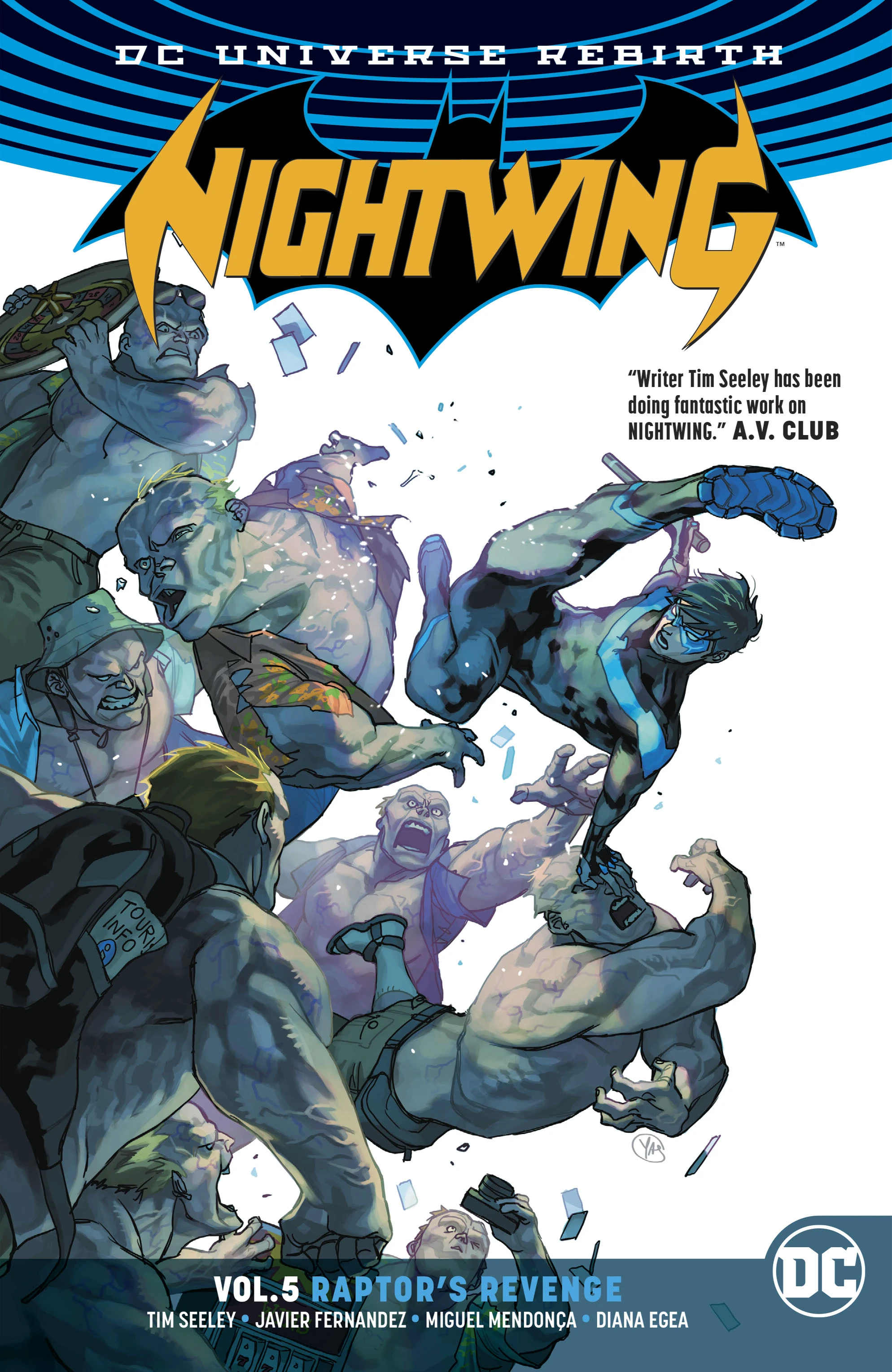 Nightwing Vol. 5: Raptor's Revenge (DC, 2018) cover